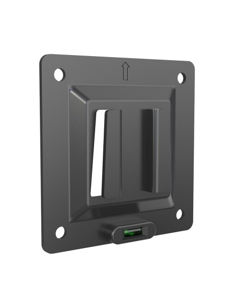 Support mural fixe pour TV 17-42 pouces, noir, charge 37 kg - IRRADIO STV-IR-1742-FIXA