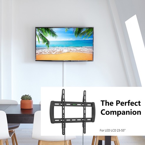 Fixed wall mount for 22-55 inch TVs,...
