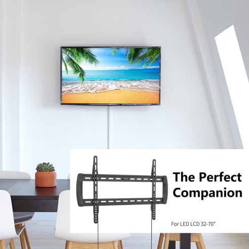 Support mural fixe pour TV 32-70...