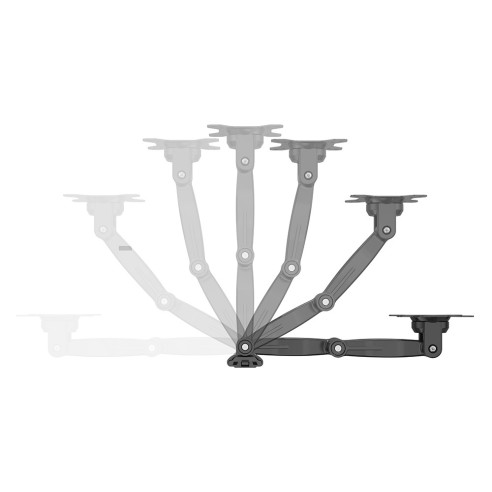 Three-joint wall mount for 10-27 inch...