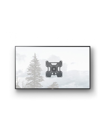 Twee-gewrichten wandbeugel voor TV 17-42 inch, zwart, draagvermogen 30 kg - IRRADIO STV-IR-1742-2
