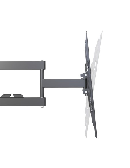Drei-Gelenk-Wandhalterung für 22-55 Zoll TVs, schwarz, Traglast 30 kg - IRRADIO STV-IR-2255-3