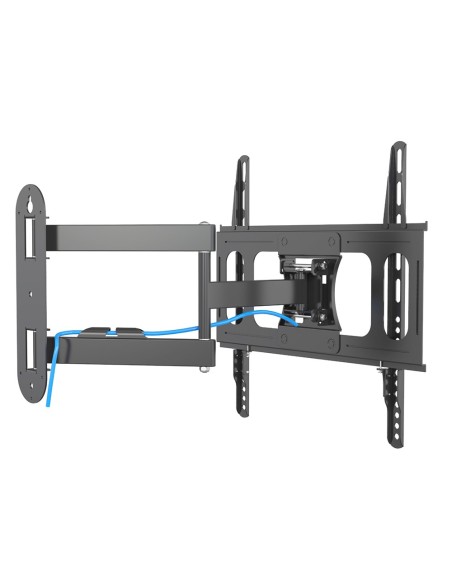 Drie-gewrichten wandbeugel voor TV 22-55 inch, zwart, draagvermogen 30 kg - IRRADIO STV-IR-2255-3