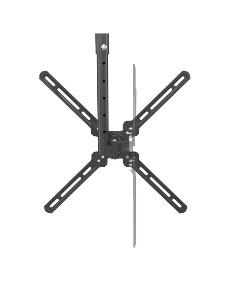Decken-TV-Halterung mit verstellbarem Abfall 444-794 mm für 22-55 Zoll, schwarz, Traglast 45 kg - IRRADIO STV-IR-2255-S