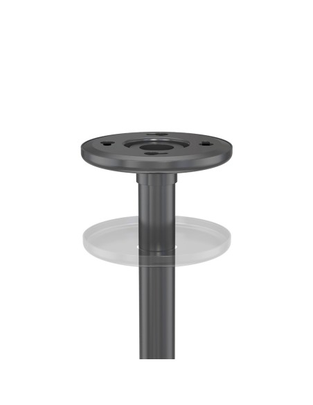 Plafond TV-beugel met regelbare drop 444-794 mm voor 22-55 inch, zwart, draagvermogen 45 kg - IRRADIO STV-IR-2255-S