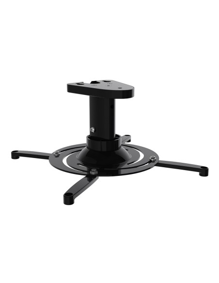 Plafondbeugel voor beamers, vaste afstand 135 mm, kleur zwart, draagvermogen 15 kg - IRRADIO SP-IR-CEILING-135