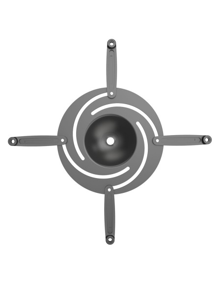 Deckenhalterung für Beamer, fester Abstand 135 mm, Farbe schwarz, Traglast 15 kg - IRRADIO SP-IR-CEILING-135