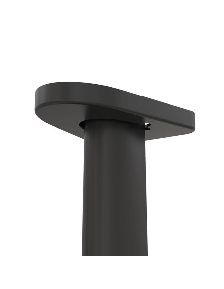 Ceiling mount for projectors, fixed distance 135 mm, black color, 15 kg capacity - IRRADIO SP-IR-CEILING-135