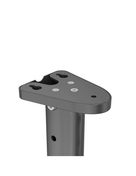 Plafondbeugel voor beamers, vaste afstand 135 mm, kleur zwart, draagvermogen 15 kg - IRRADIO SP-IR-CEILING-135