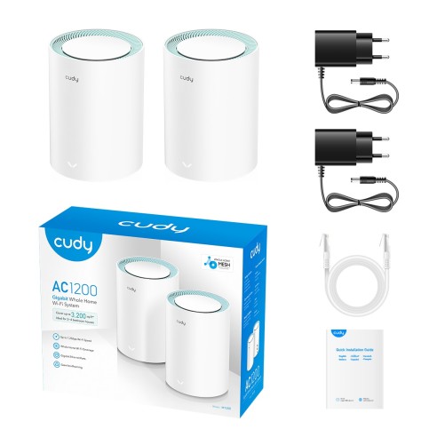 Gigabit AC1200 Wi-Fi Mesh System, 2...