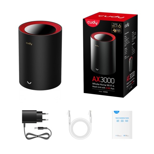 AX3000 Wi-Fi 6 Mesh System with 2.5G...