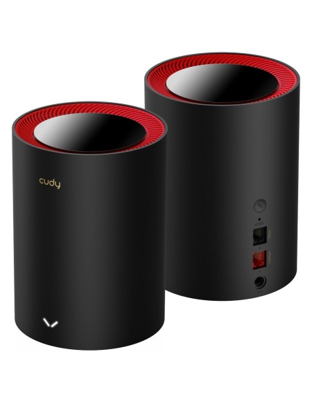 AX3000 Wi-Fi 6 Mesh System with 2.5G port, 2 units, extended coverage, dual band - Cudy M3000 (2-pack)