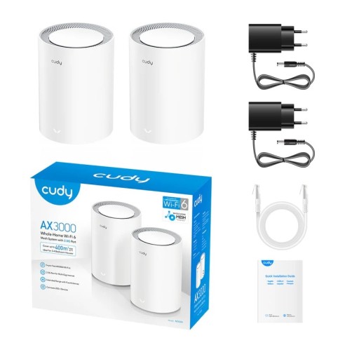 AX3000 Wi-Fi 6 V2.0 Mesh System with...