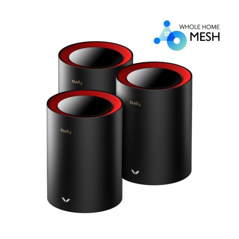 AX3000 Wi-Fi 6 Mesh System with 2.5G...