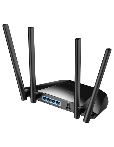 N300 Wi-Fi 4G LTE Cat.4 Router with 4 10/100 Mbps Ethernet ports, Nano SIM slot and DC 9V power - Cudy LT400