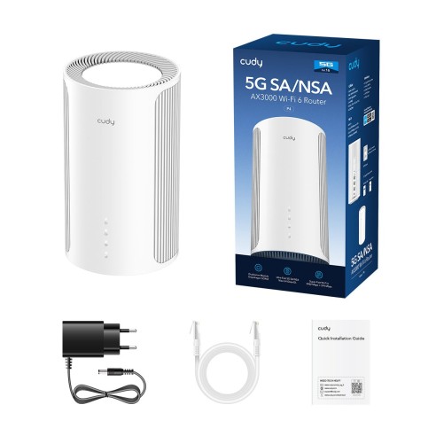 AX3000 Wi-Fi 6 5G Router mit...
