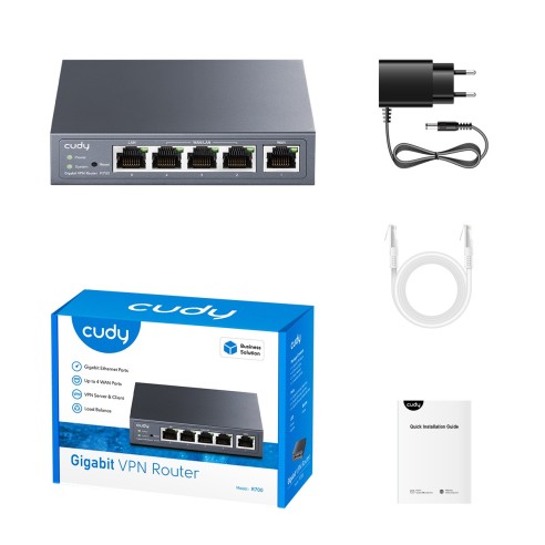 Gigabit Multi-WAN VPN Router mit 1...
