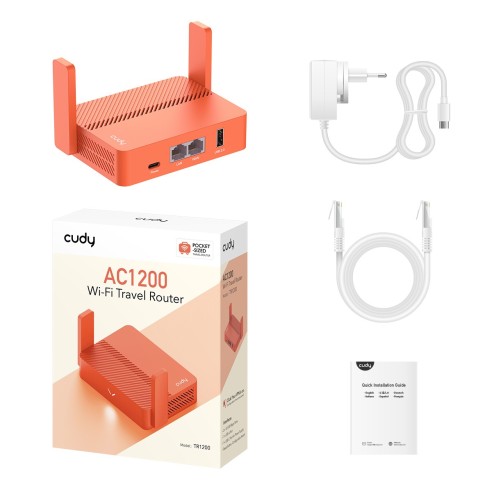 AC1200 Wi-Fi VPN Travel Router mit...