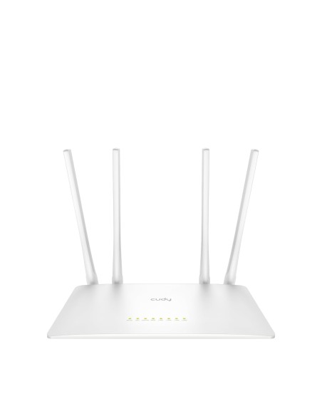 Routeur AC1200 Wi-Fi avec 5 ports 10/100 Mbps, 4 antennes fixes et support Cudy Mesh - Cudy WR1200