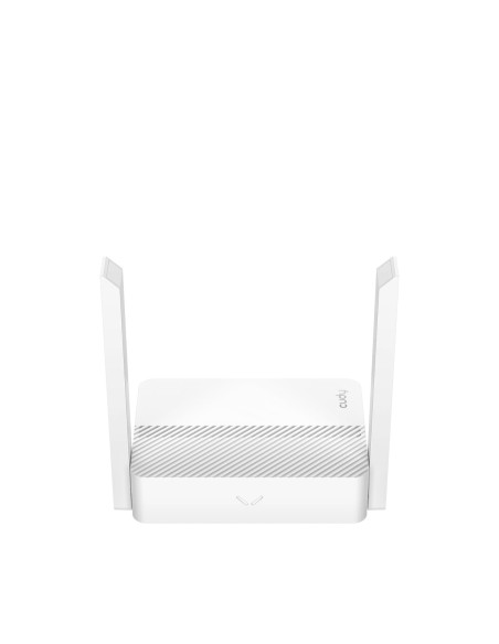 Routeur Wi-Fi N300 avec Wi-Fi 300 Mbps 2.4 GHz, 4 ports Ethernet 10/100 Mbps et support de base - Cudy WR300