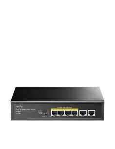 6-Port 10/100 PoE Switch, 4...
