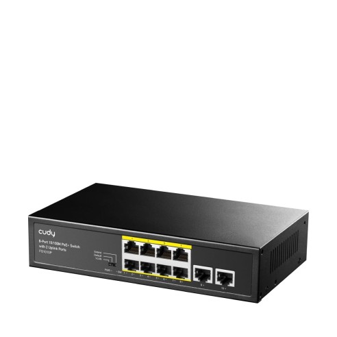 Switch 10 porte 10/100 con 8 PoE, 2...
