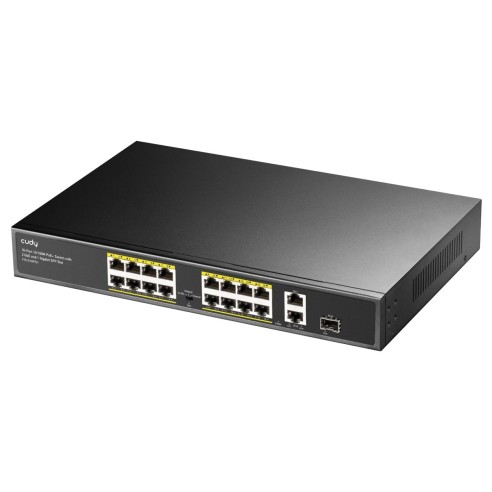 Switch 16 ports 10/100 avec PoE, 2...