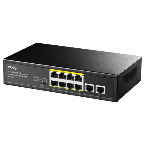 8-Port Gigabit PoE Switch, 4 PoE...