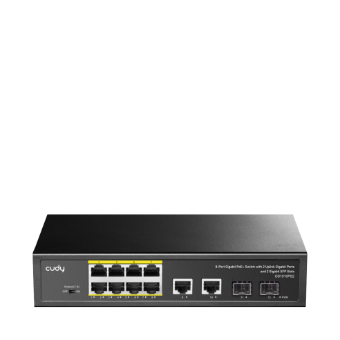 8-Port Gigabit PoE Switch, 4 PoE...