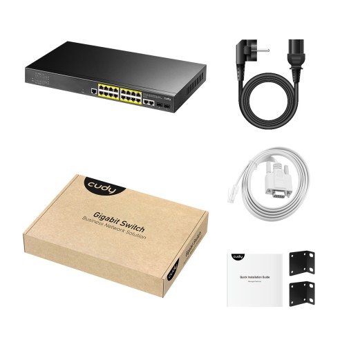 Switch 18 porte Layer 2 Managed...