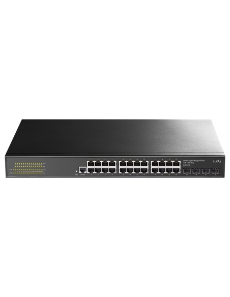 Switch 28 porte Layer 2 Managed Gigabit, 24 GE + 4 SFP, rack 1U - Cudy GS2024S2