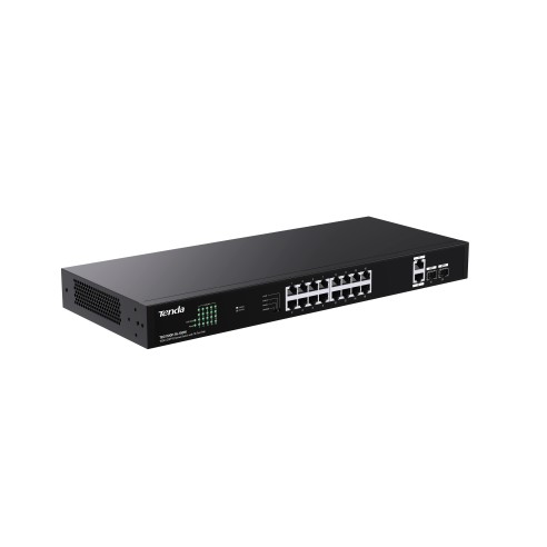 Switch 20 porte Gigabit PoE+ con 16...