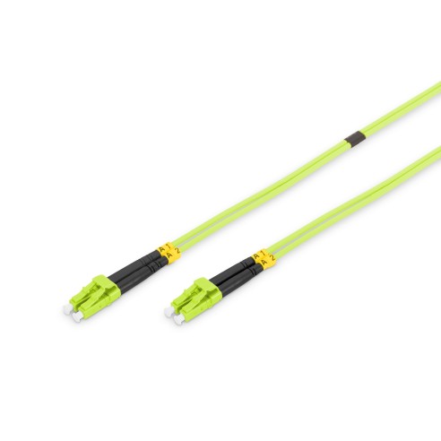 Duplex fiber optic patch cable, LC-LC...
