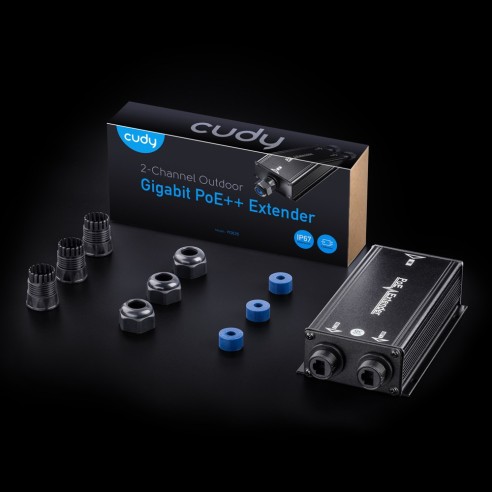 Gigabit PoE+ outdoor waterdichte...