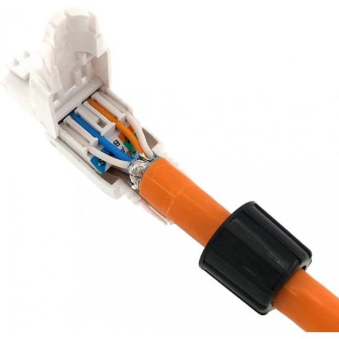 RJ45 Cat.6A UTP plug, toolless...
