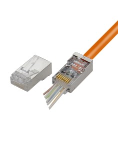 Caja de 100 plugs RJ45... 2