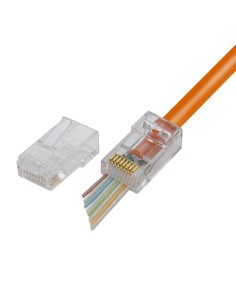 Caja de 100 plugs RJ45... 2