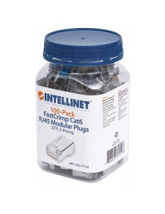 Caja de 100 plugs modulares...