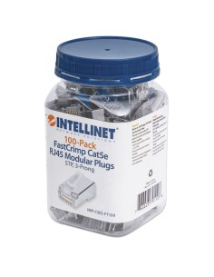 Caja de 100 plugs modulares...