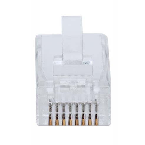 Verpakking van 100 doorvoer RJ45...