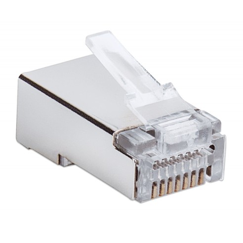 Pack of 50 pass-through RJ45 Cat.6...