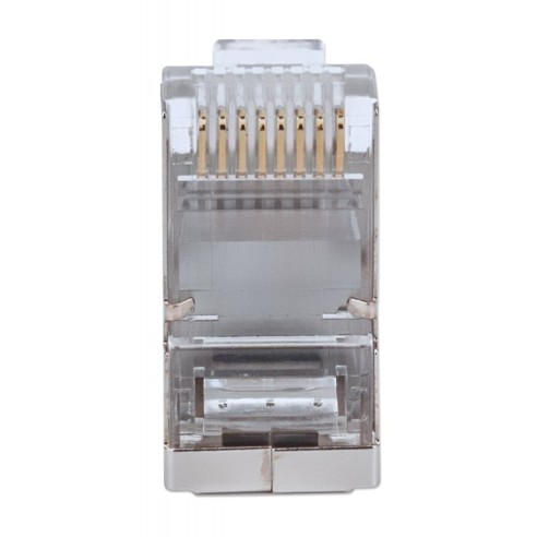 Verpakking van 50 doorvoer RJ45 Cat.6...