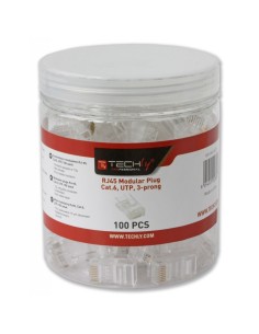 Caja de 100 plugs RJ45...