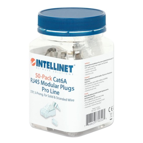 Boîte de 50 connecteurs RJ45 Cat.6A...