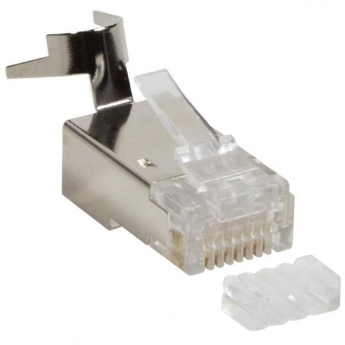 Cat. 6A/7/7A/8.1 RJ45 shielded plug,...