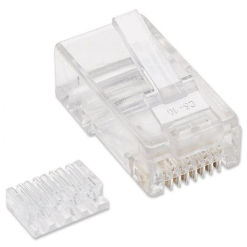 Pack of 100 modular RJ45 Cat.6...