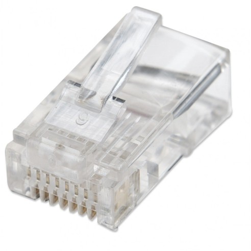 Pack of 100 modular RJ45 Cat.5e...
