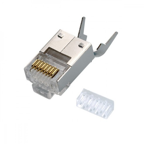 Cat. 5 and 6 STP Plug with Guide and...