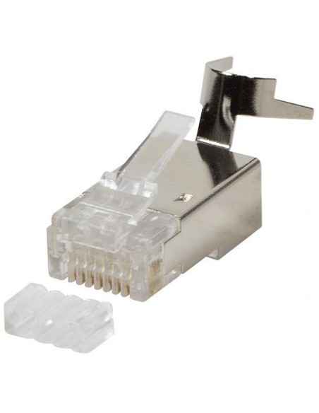 Cat. 5 and 6 STP Plug with Guide and Boot - Intellinet 513906