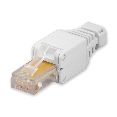 Cat. 5/6 RJ45 Toolless Plug with Boot...